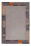 Nepal Teppich - 90 x 60 cm - grau
