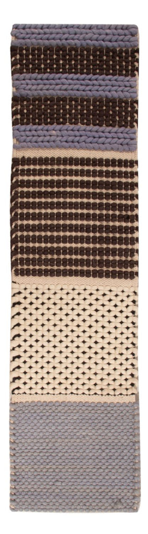 Läufer Woll - 124 x 33 cm - mehrfarbig