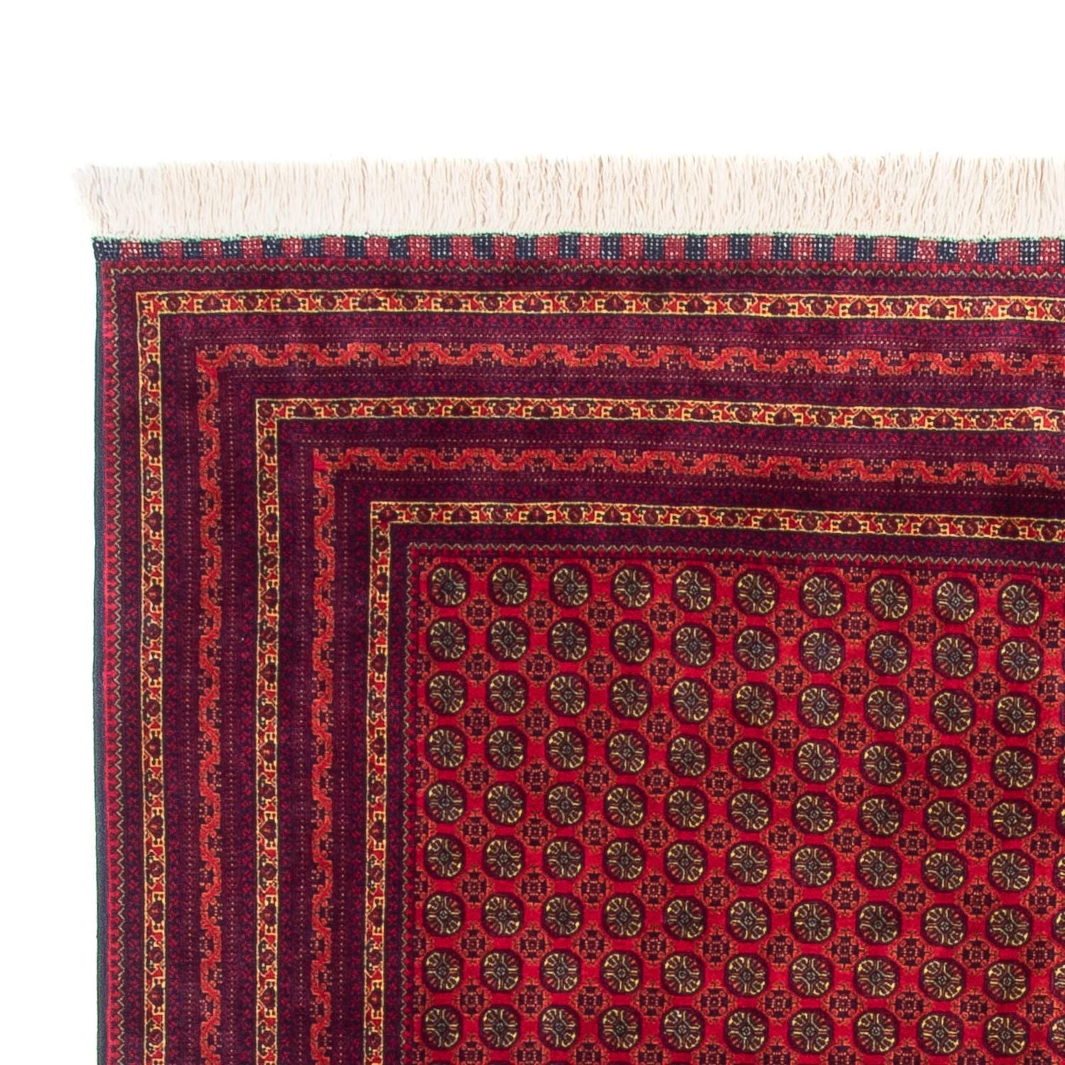 Afghan Teppich - 294 x 194 cm - rot