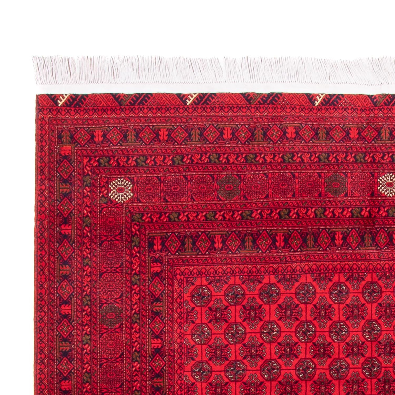 Afghan Teppich - 295 x 194 cm - rot