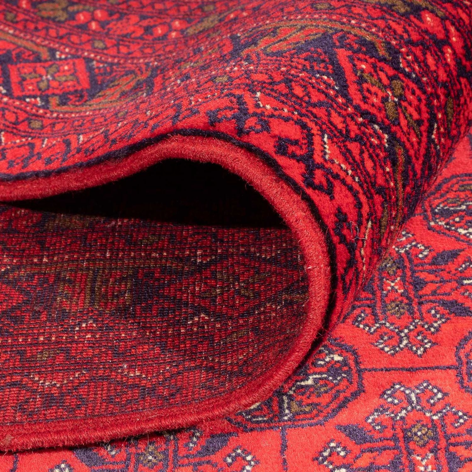 Afghan Teppich - 289 x 200 cm - rot