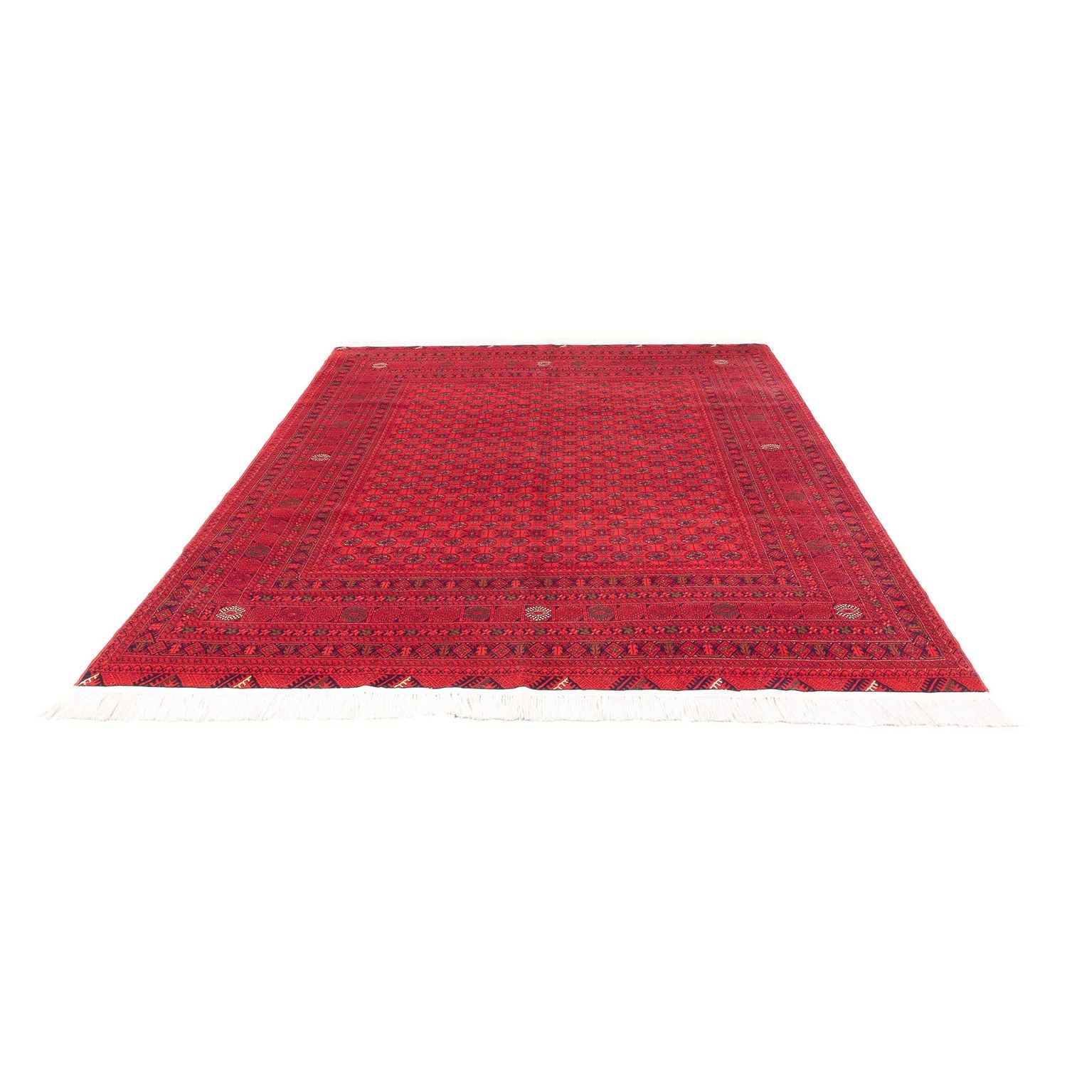 Afghan Teppich - 289 x 200 cm - rot