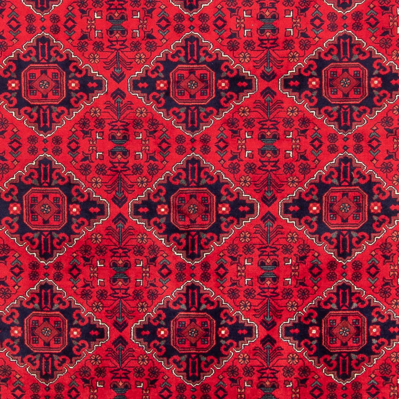 Afghan Teppich - 293 x 196 cm - rot