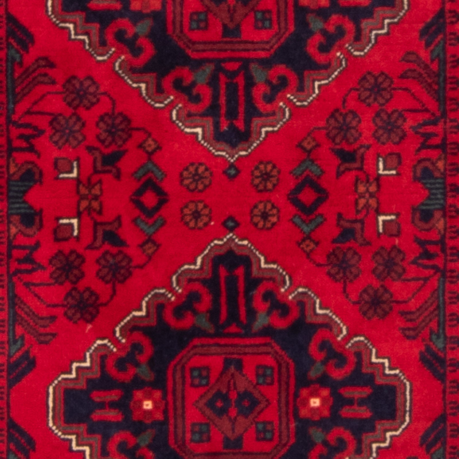 Läufer Afghan - 292 x 90 cm - rot