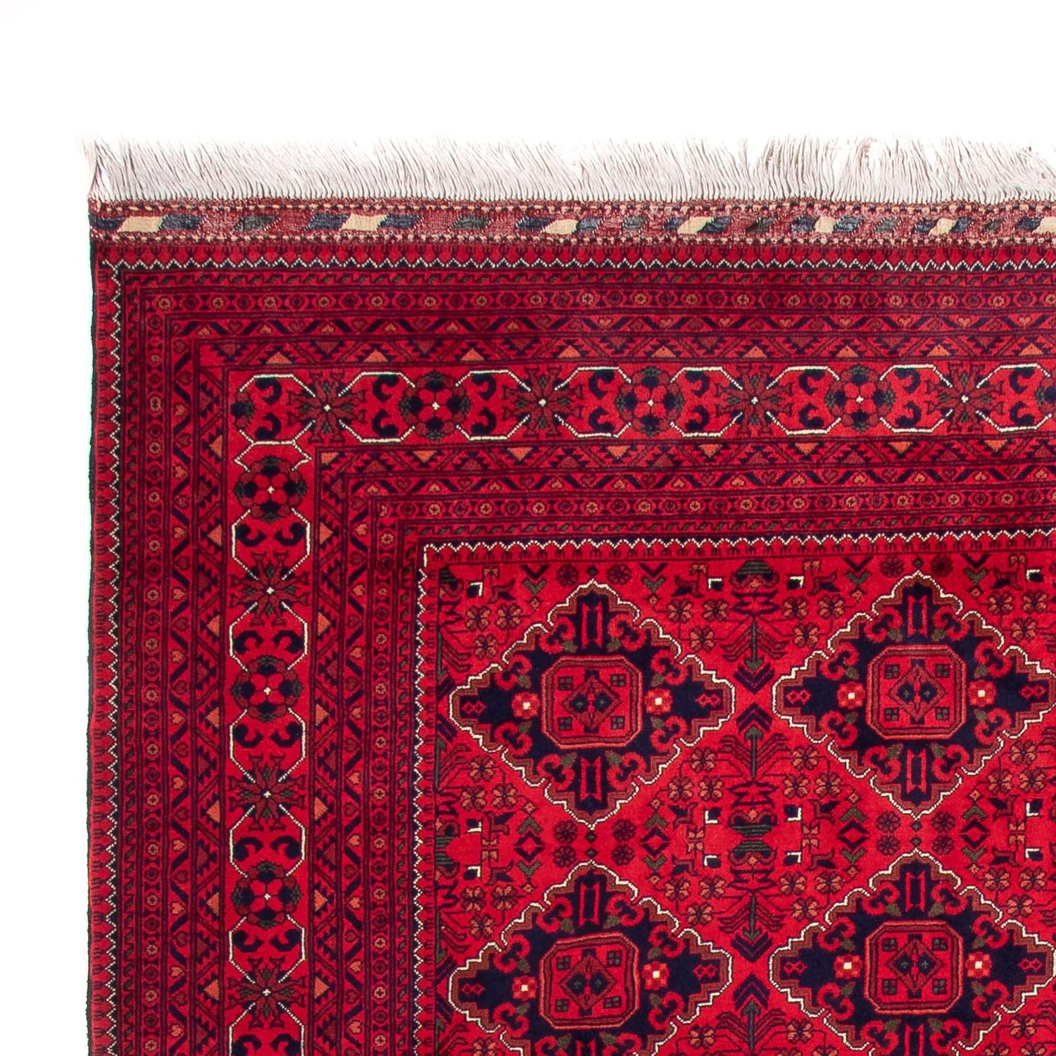 Afghan Teppich - 345 x 244 cm - rot