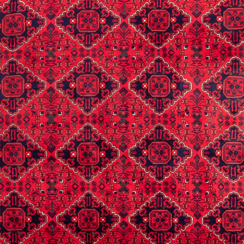 Afghan Teppich - 349 x 246 cm - rot