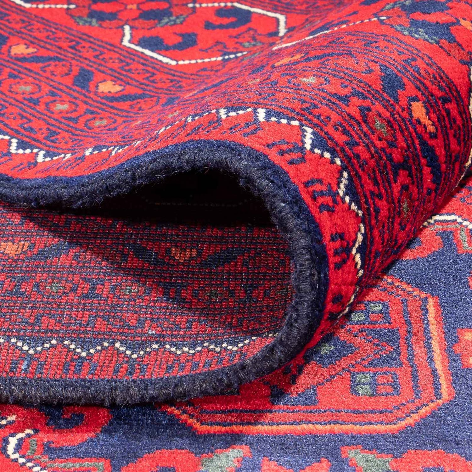Afghan Teppich - 346 x 246 cm - rot