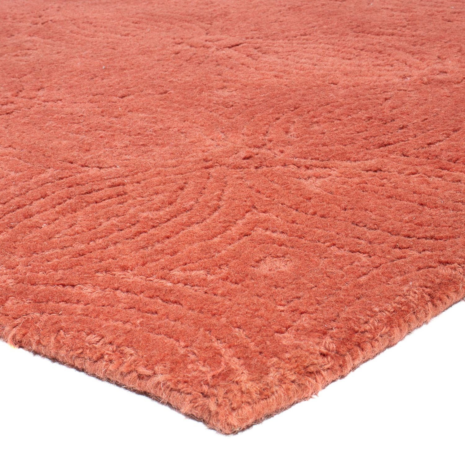 Wollteppich - 273 x 182 cm - rost