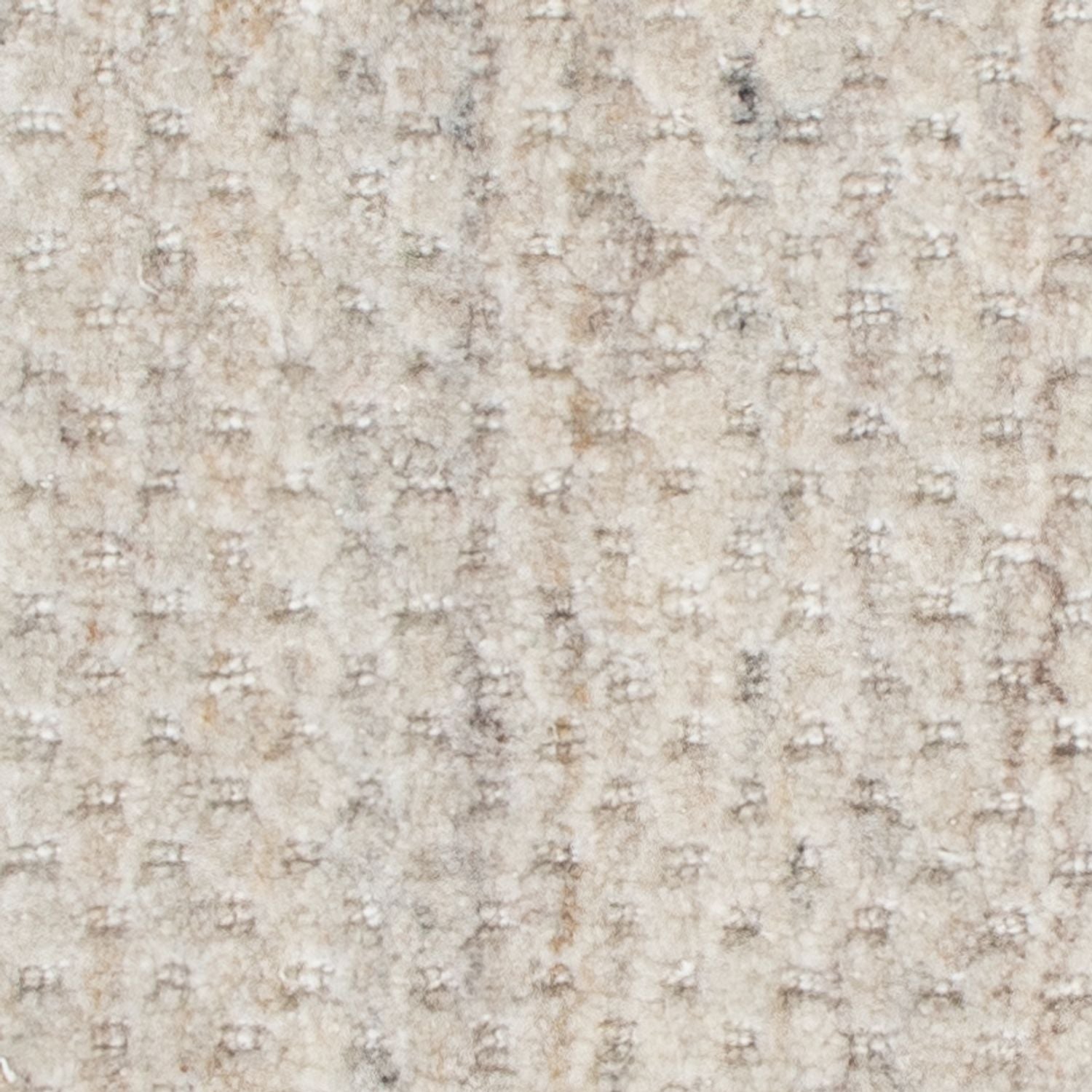 Wollteppich quadratisch  - 31 x 31 cm - hellgrau