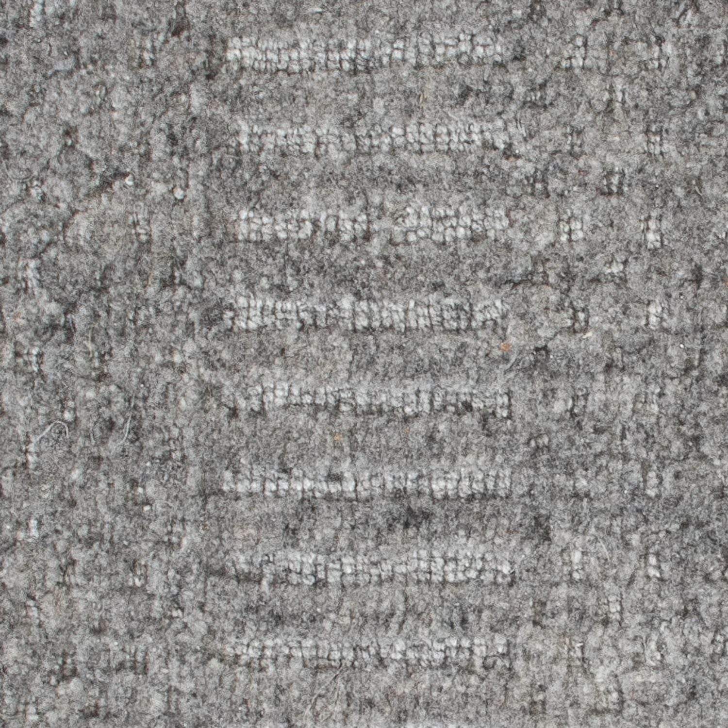 Wollteppich quadratisch  - 32 x 32 cm - dunkelgrau