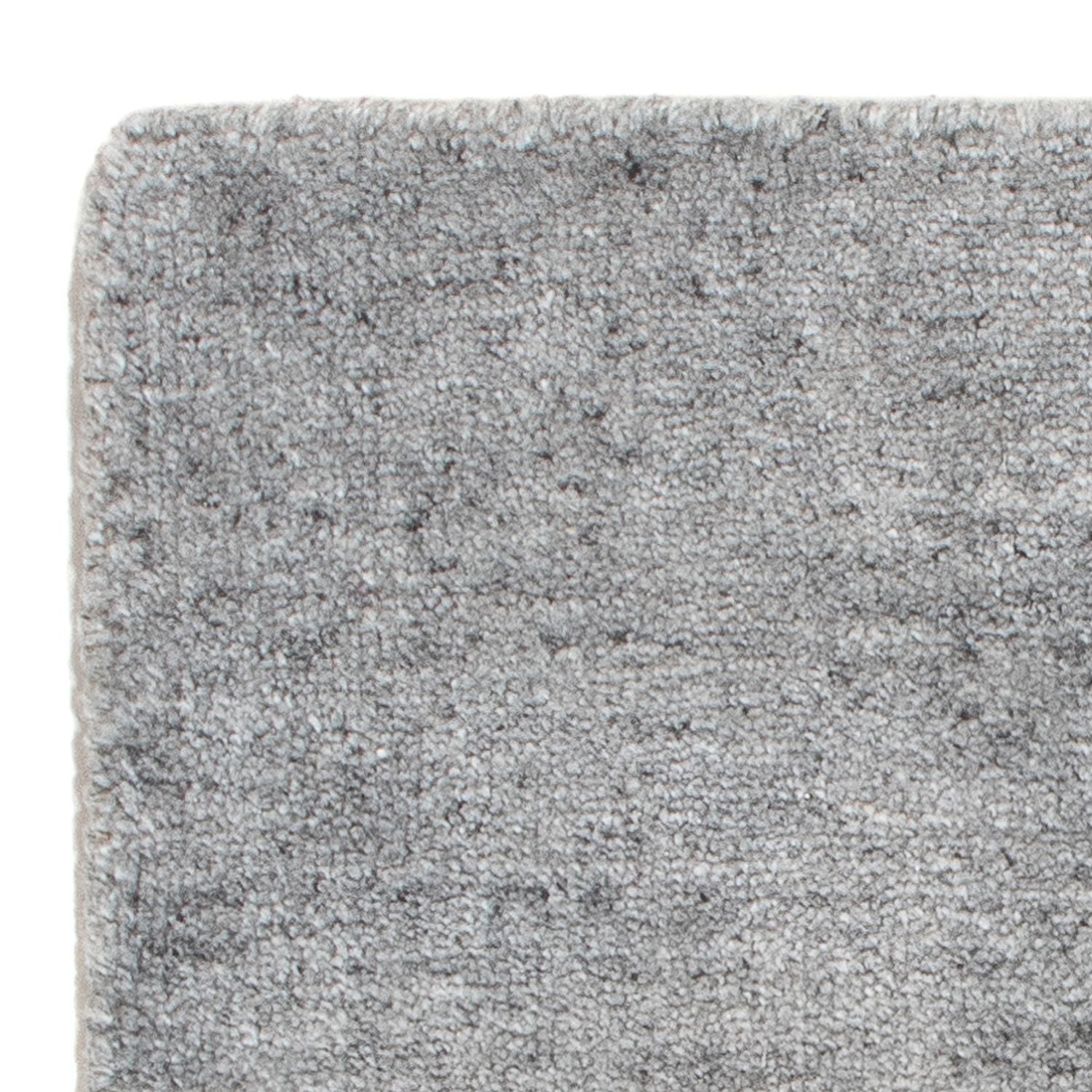 Wollteppich quadratisch  - 30 x 30 cm - grau