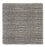 Wollteppich quadratisch  - 30 x 30 cm - grau