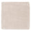 Wollteppich quadratisch  - 30 x 30 cm - hellgrau