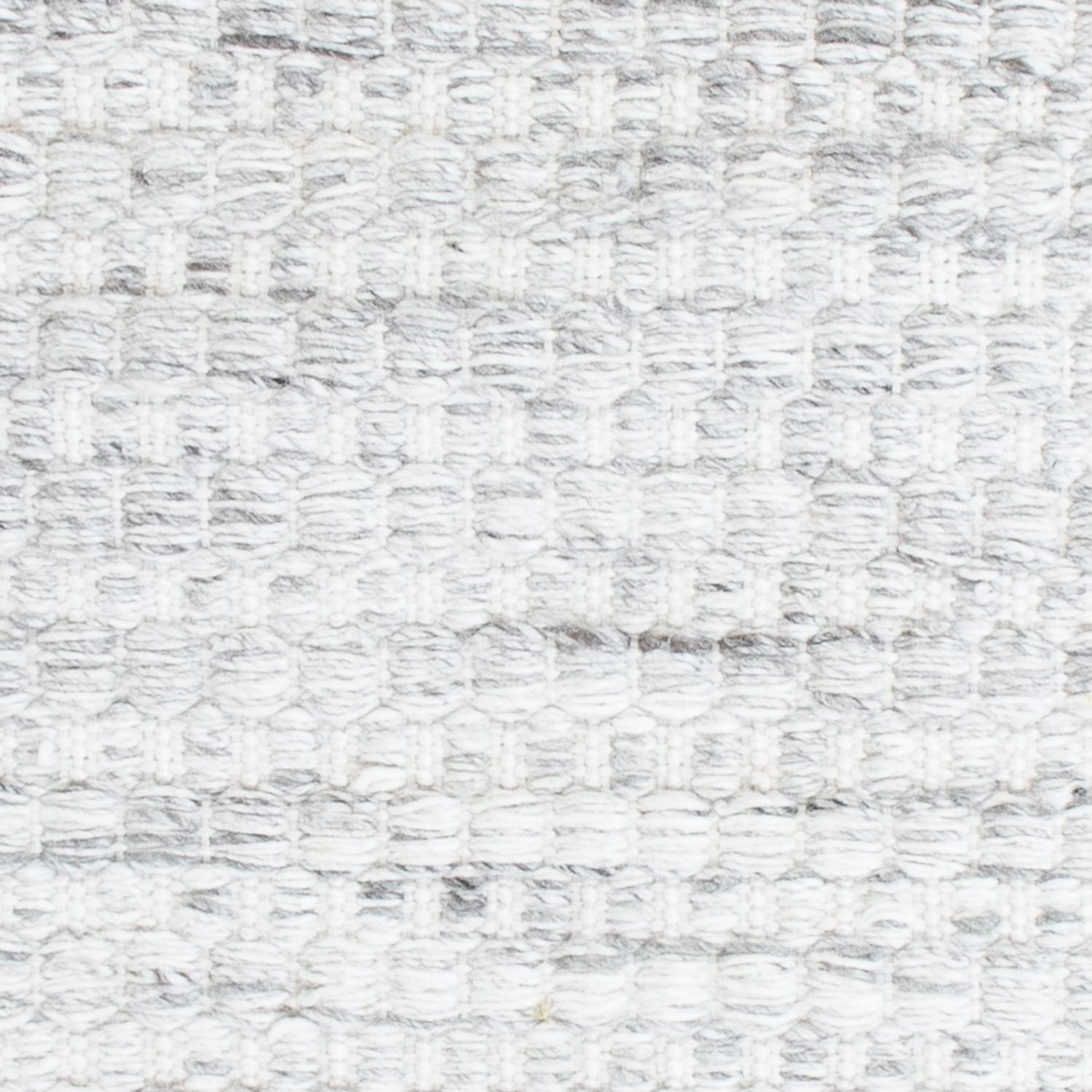 Läufer Woll - 104 x 33 cm - hellgrau