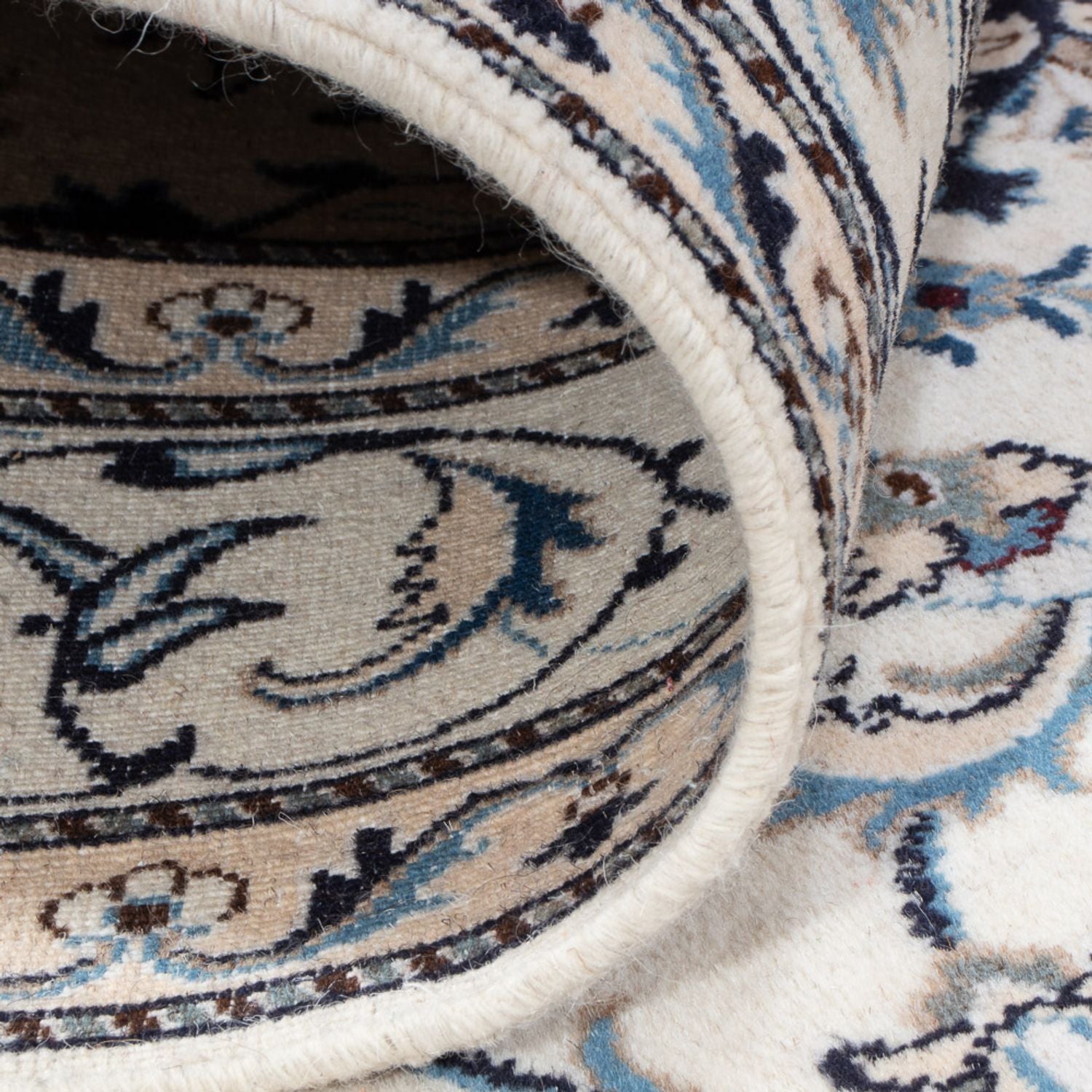 Orientteppich - Nain - Indus - 232 x 157 cm - creme