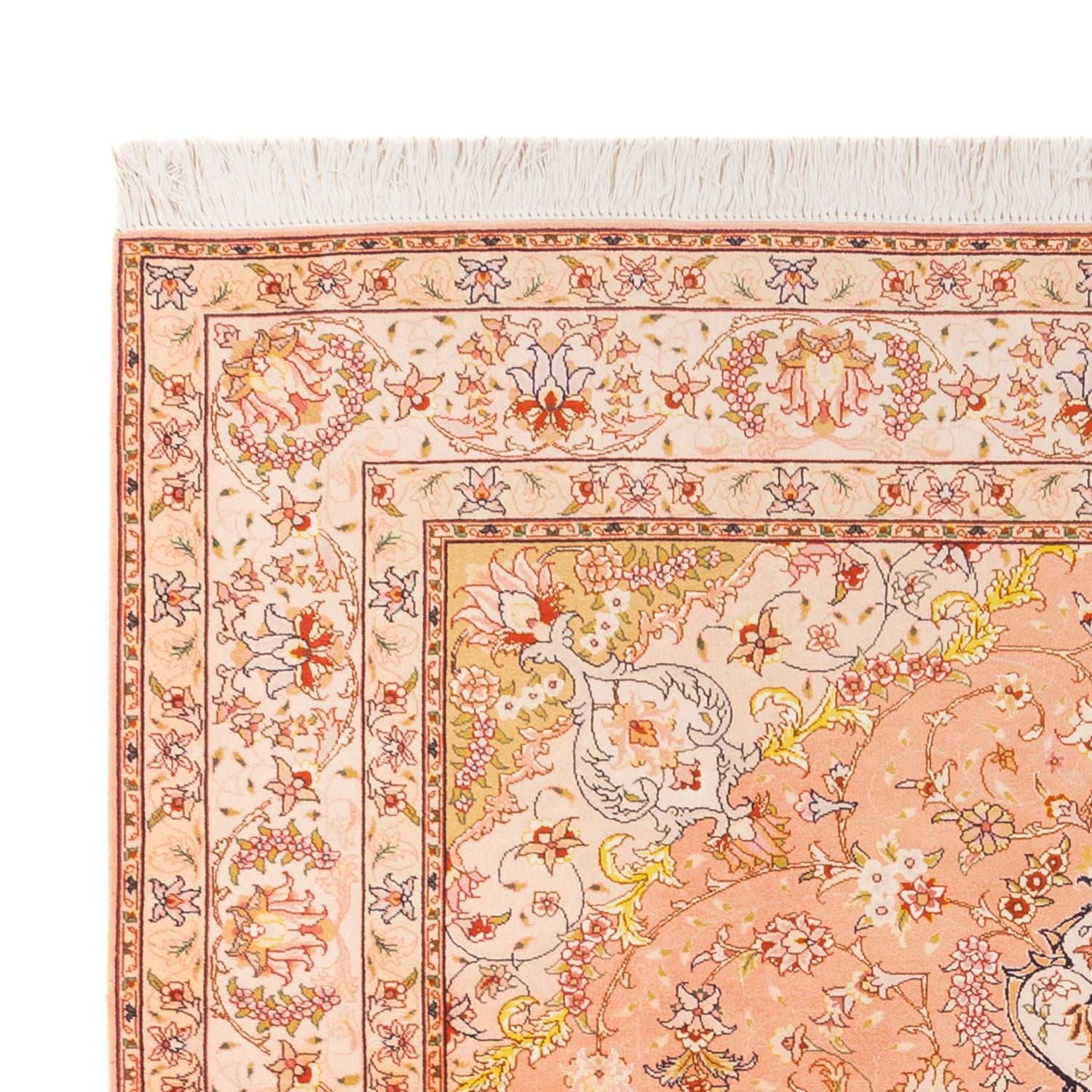 Perserteppich - Täbriz - Royal - 200 x 150 cm - lachs