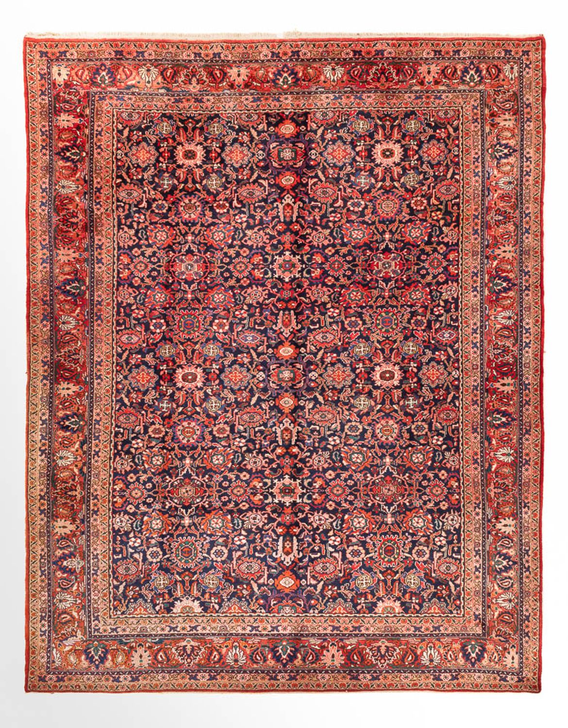 Perserteppich - Nomadic - 300 x 250 cm - dunkelrot