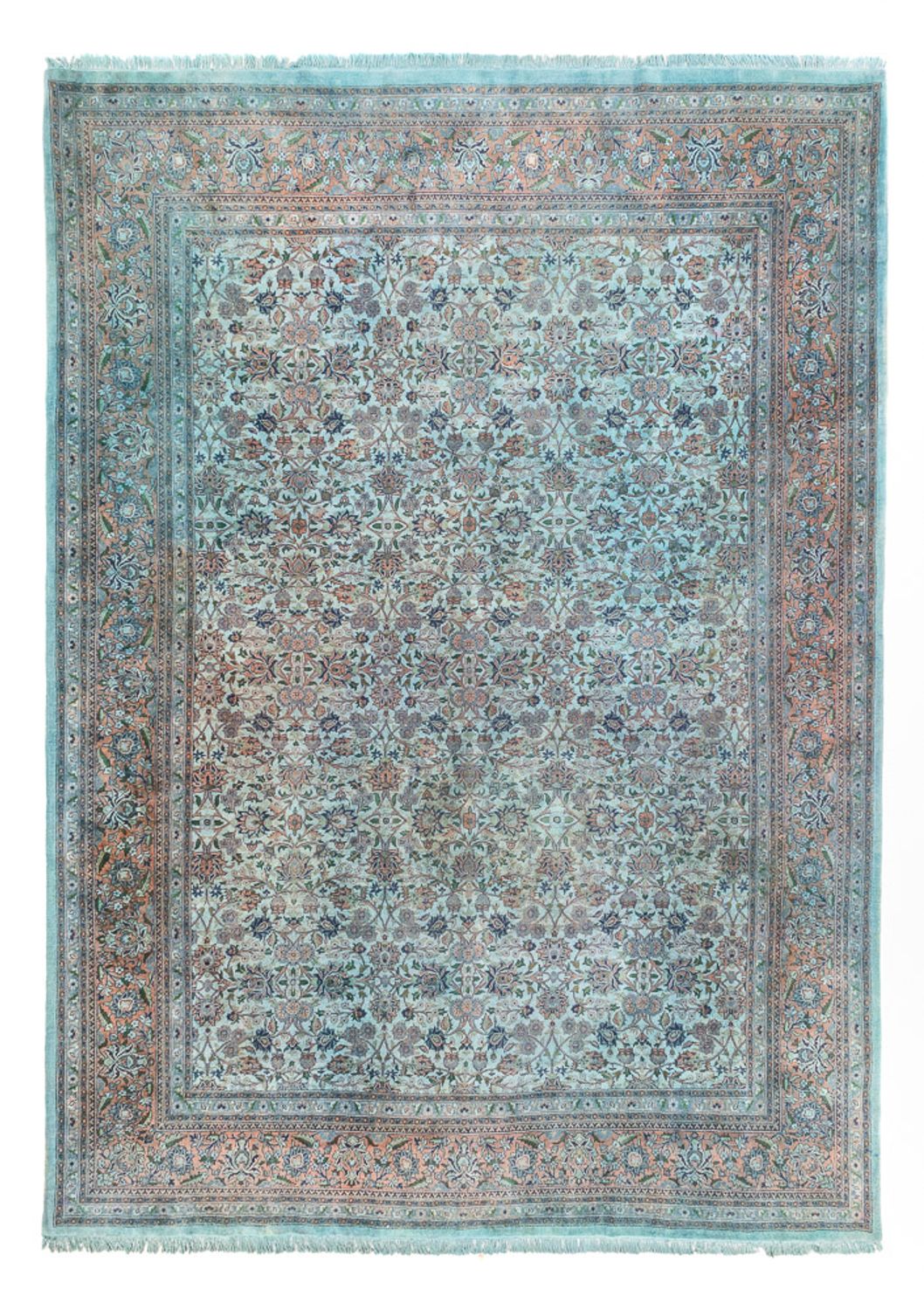 Orientteppich - 380 x 280 cm - türkis