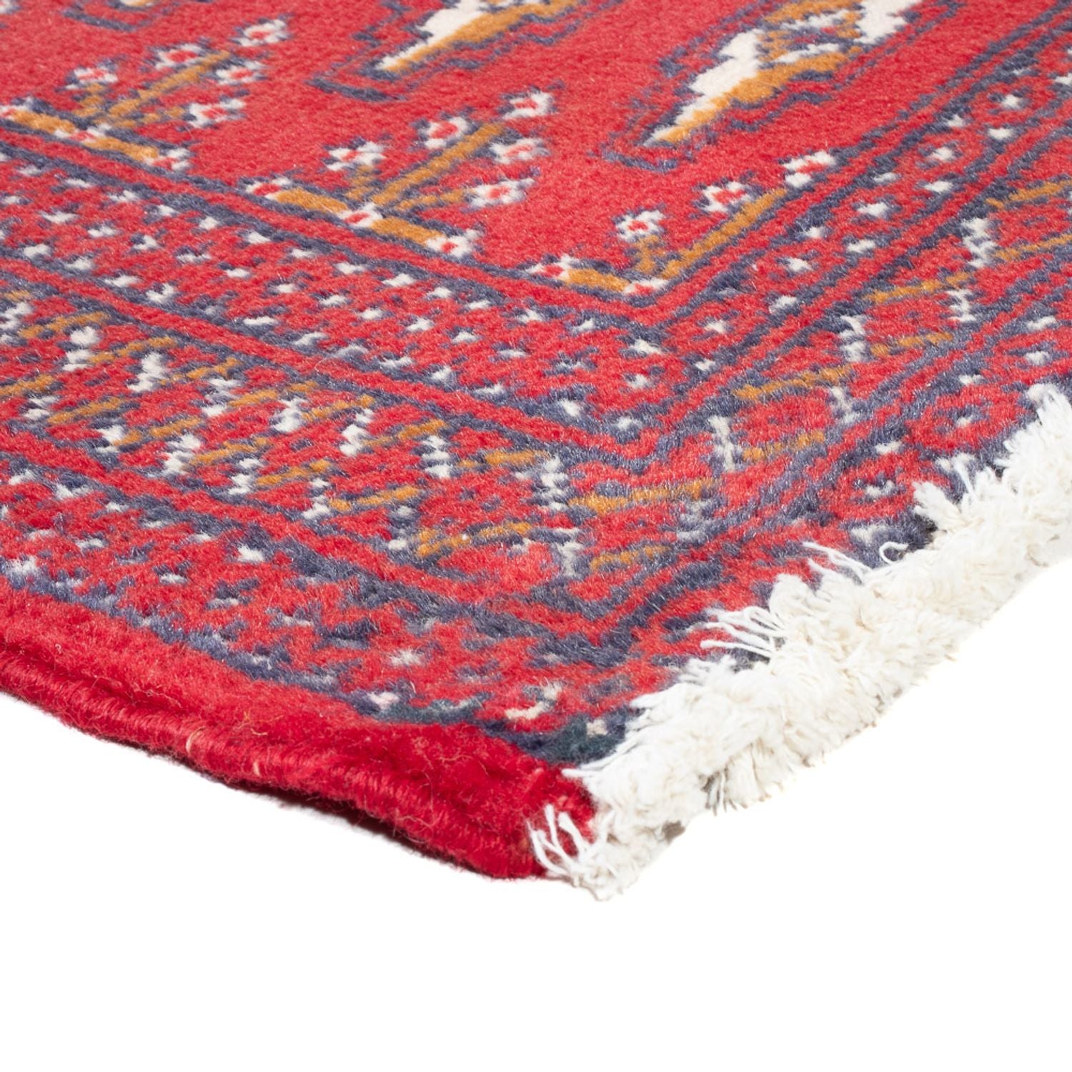 Turkaman Teppich - 130 x 62 cm - rot