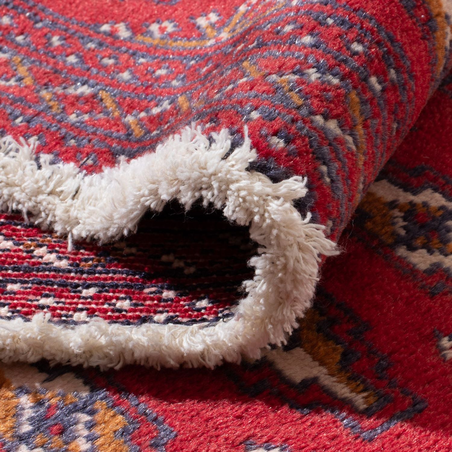 Turkaman Teppich - 130 x 62 cm - rot