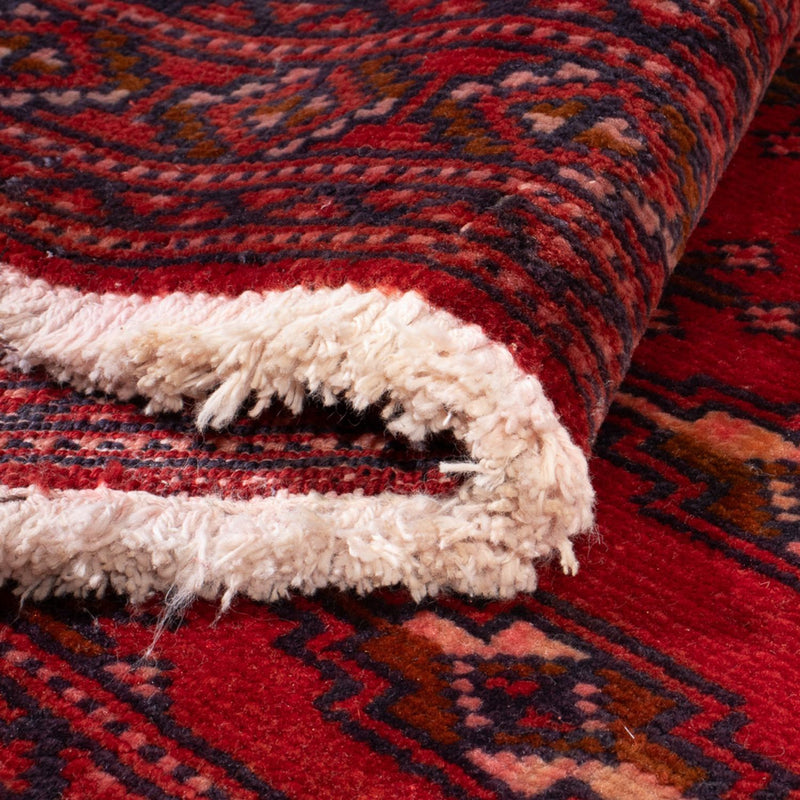 Turkaman Teppich - 130 x 60 cm - hellrot