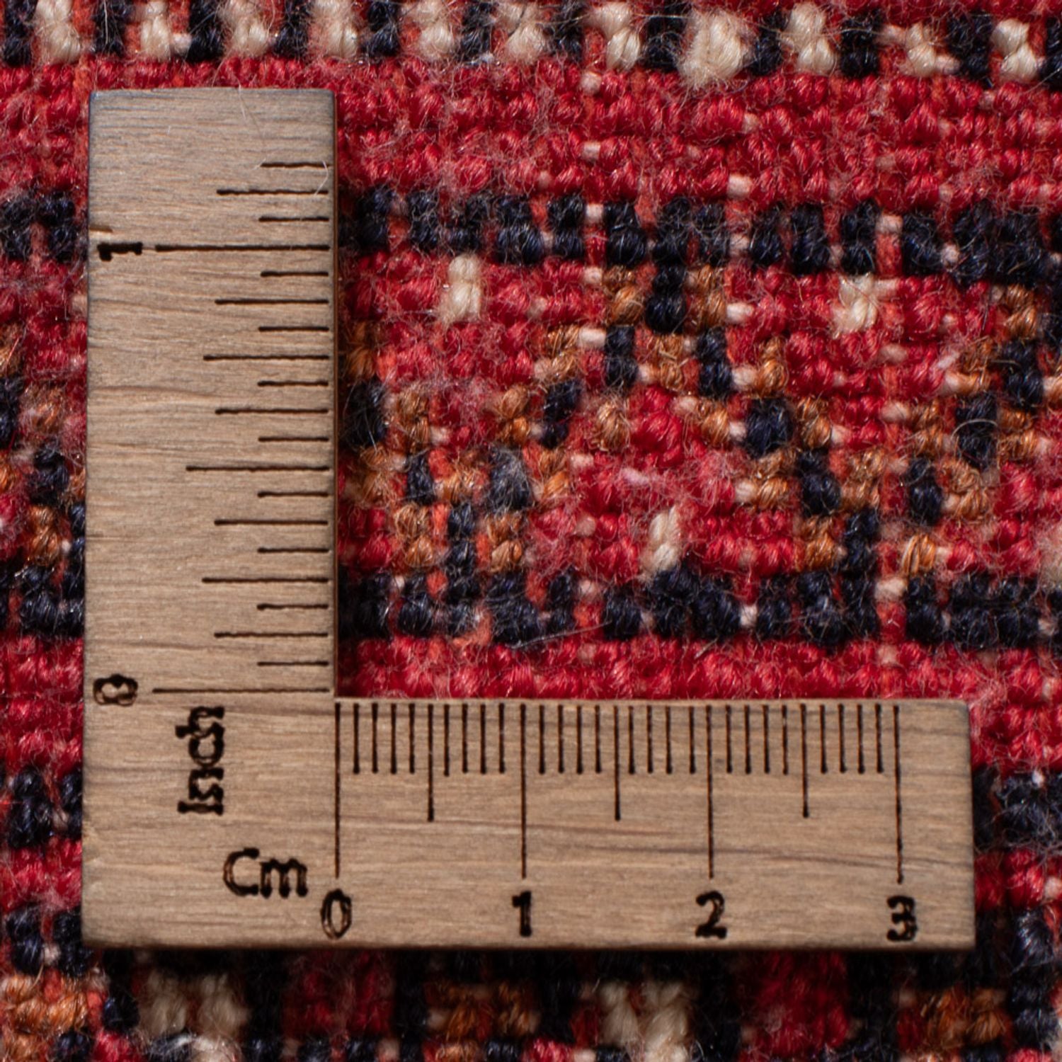 Turkaman Teppich - 100 x 50 cm - hellrot