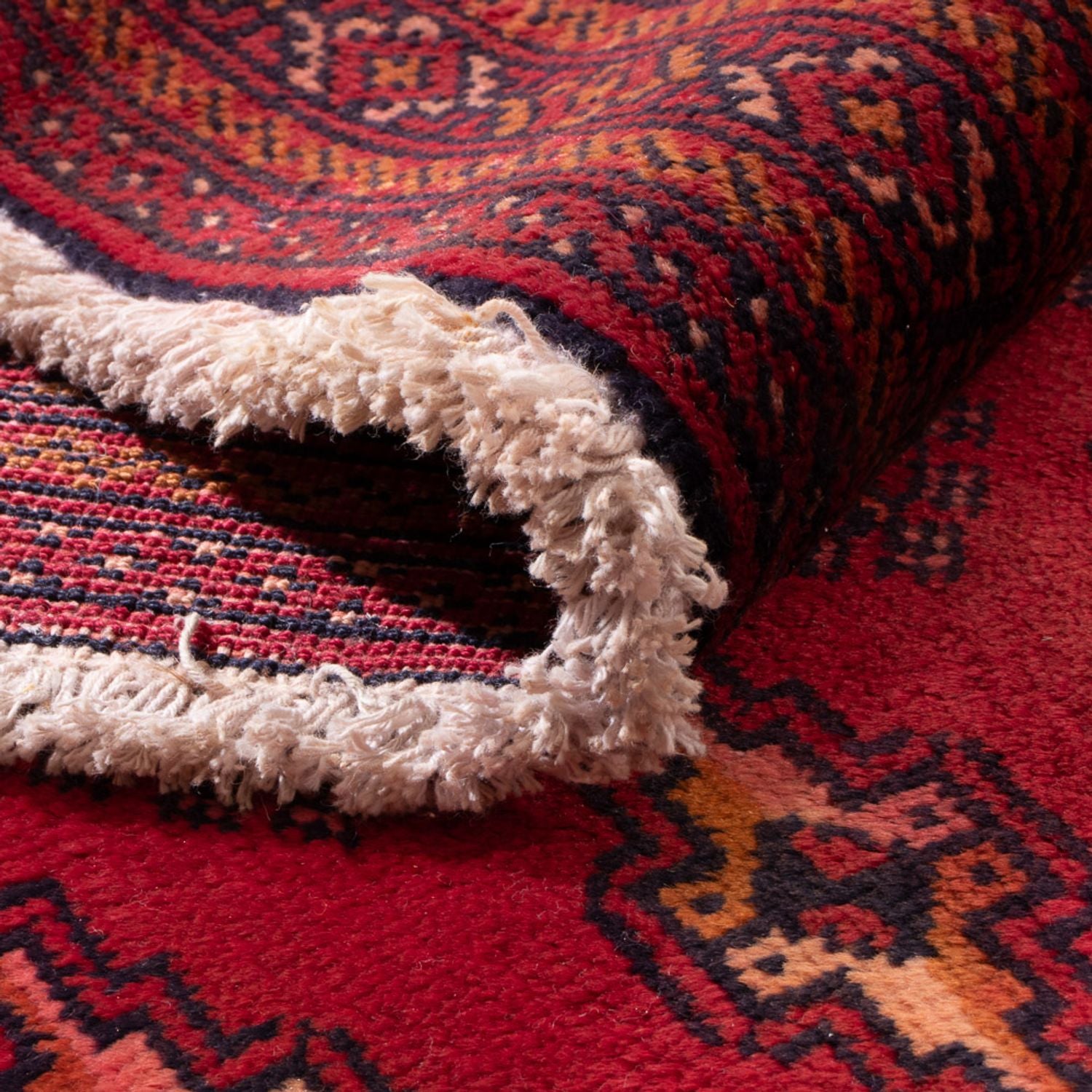 Turkaman Teppich - 130 x 60 cm - rot