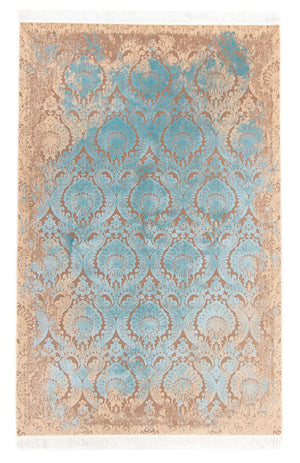 Designer Teppich - 225 x 150 cm - türkis