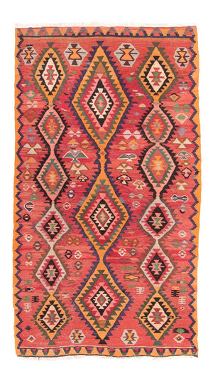 Läufer Kelim - Old - 310 x 165 cm - mehrfarbig