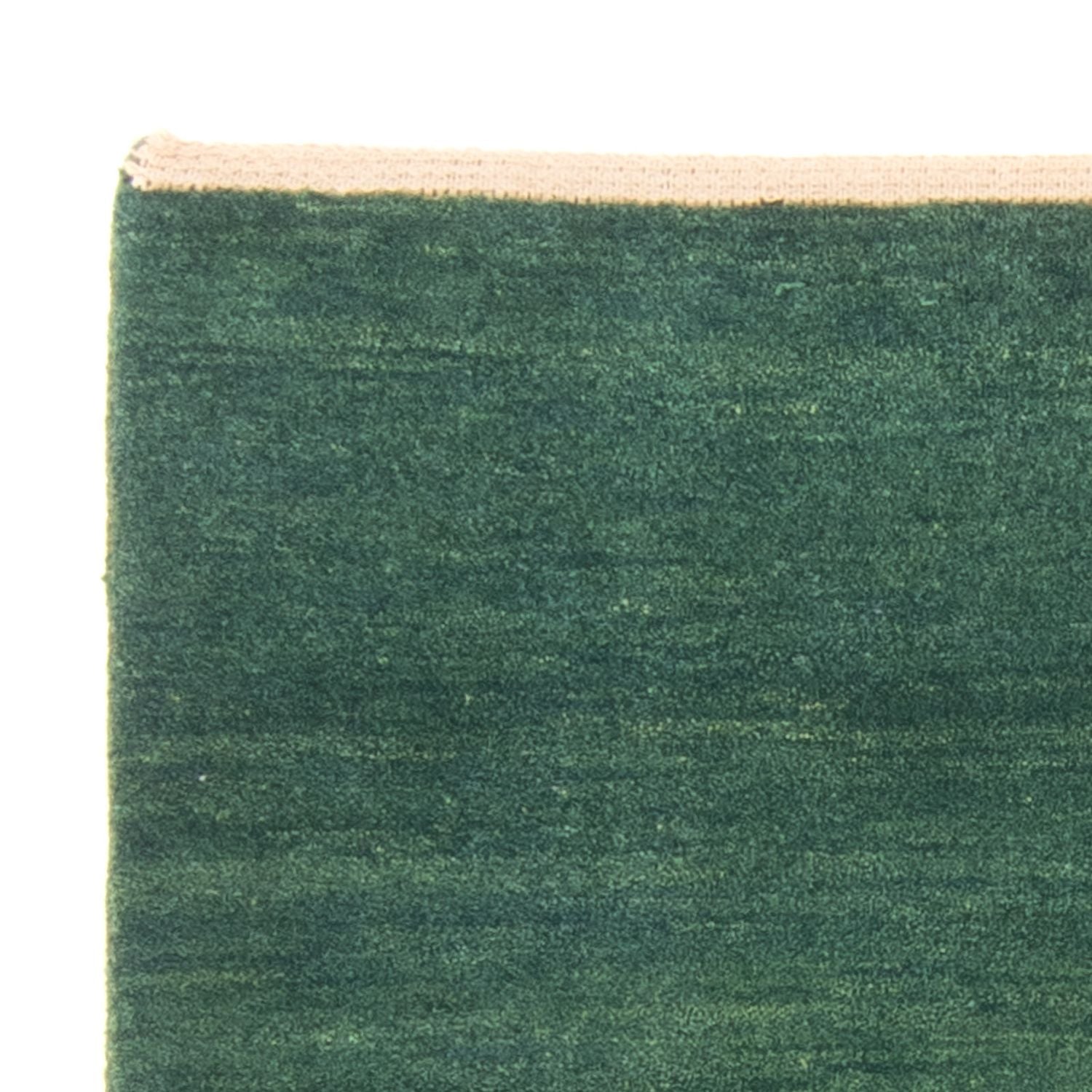 Gabbeh Teppich - Perser - 146 x 95 cm - dunkelgrün