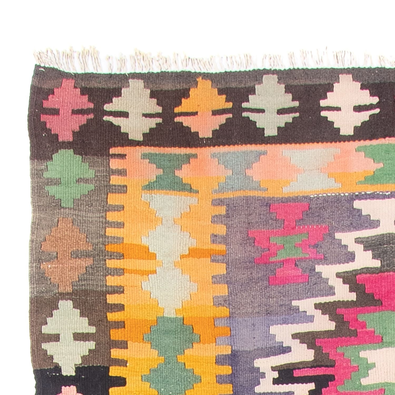 Läufer Kelim - Old - 360 x 147 cm - mehrfarbig