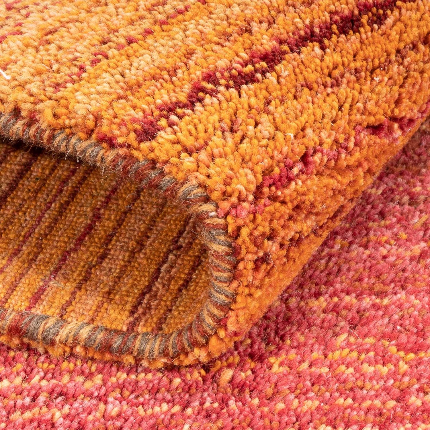 Gabbeh Teppich - Loribaft Softy - 162 x 90 cm - mehrfarbig