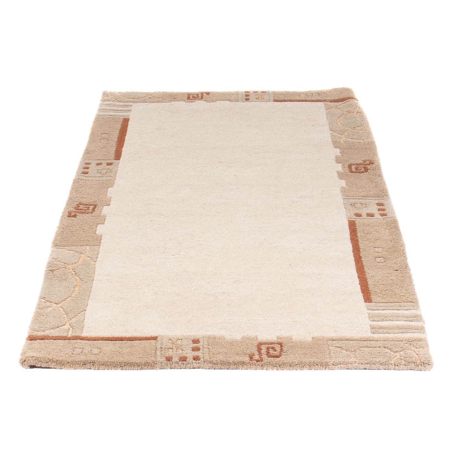 Nepal Teppich - 150 x 80 cm - beige