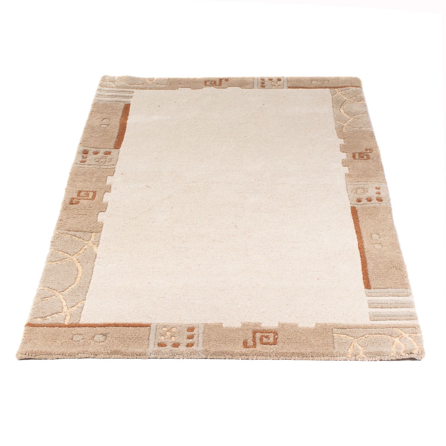 Nepal Teppich - 150 x 80 cm - beige
