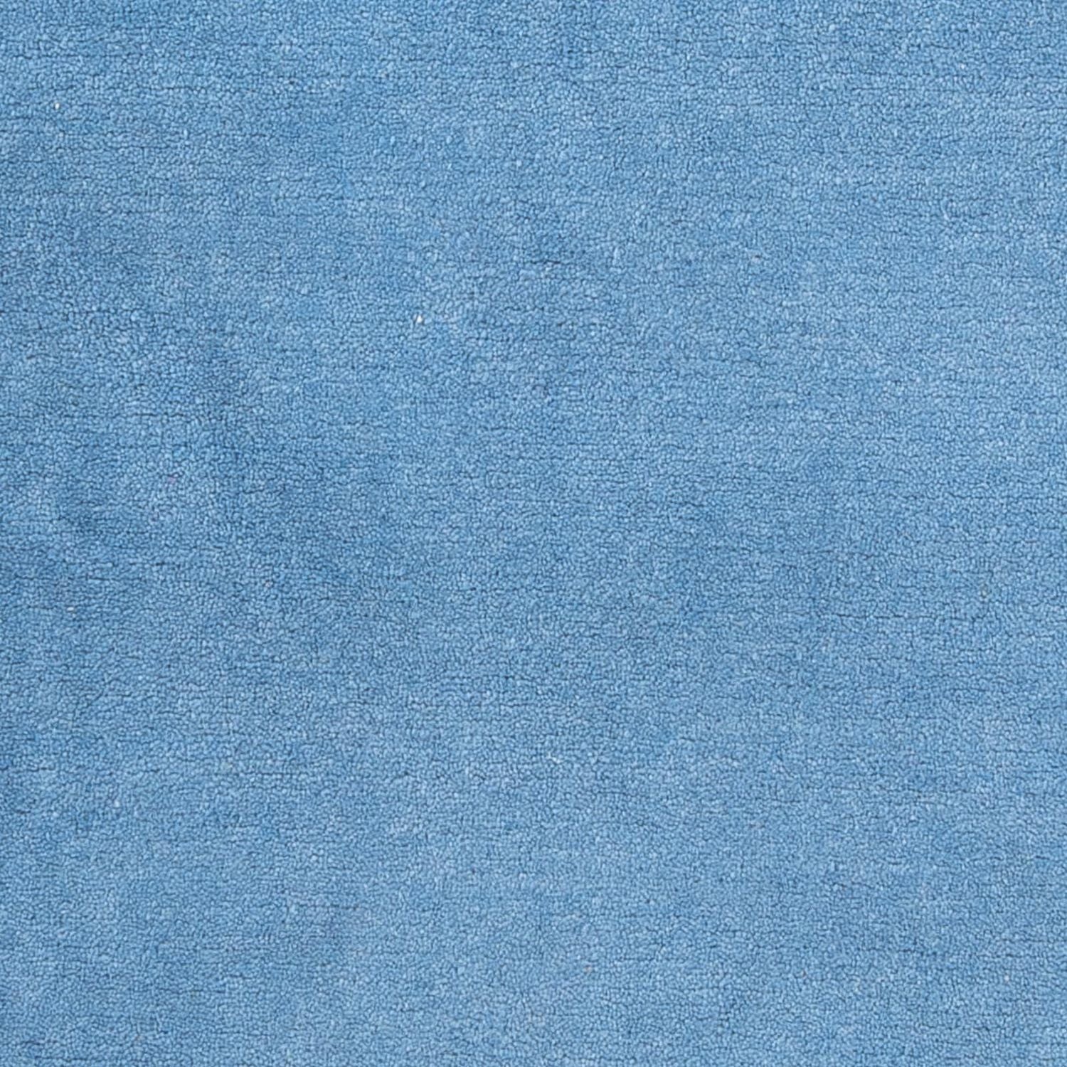 Nepal Teppich - 160 x 90 cm - blau