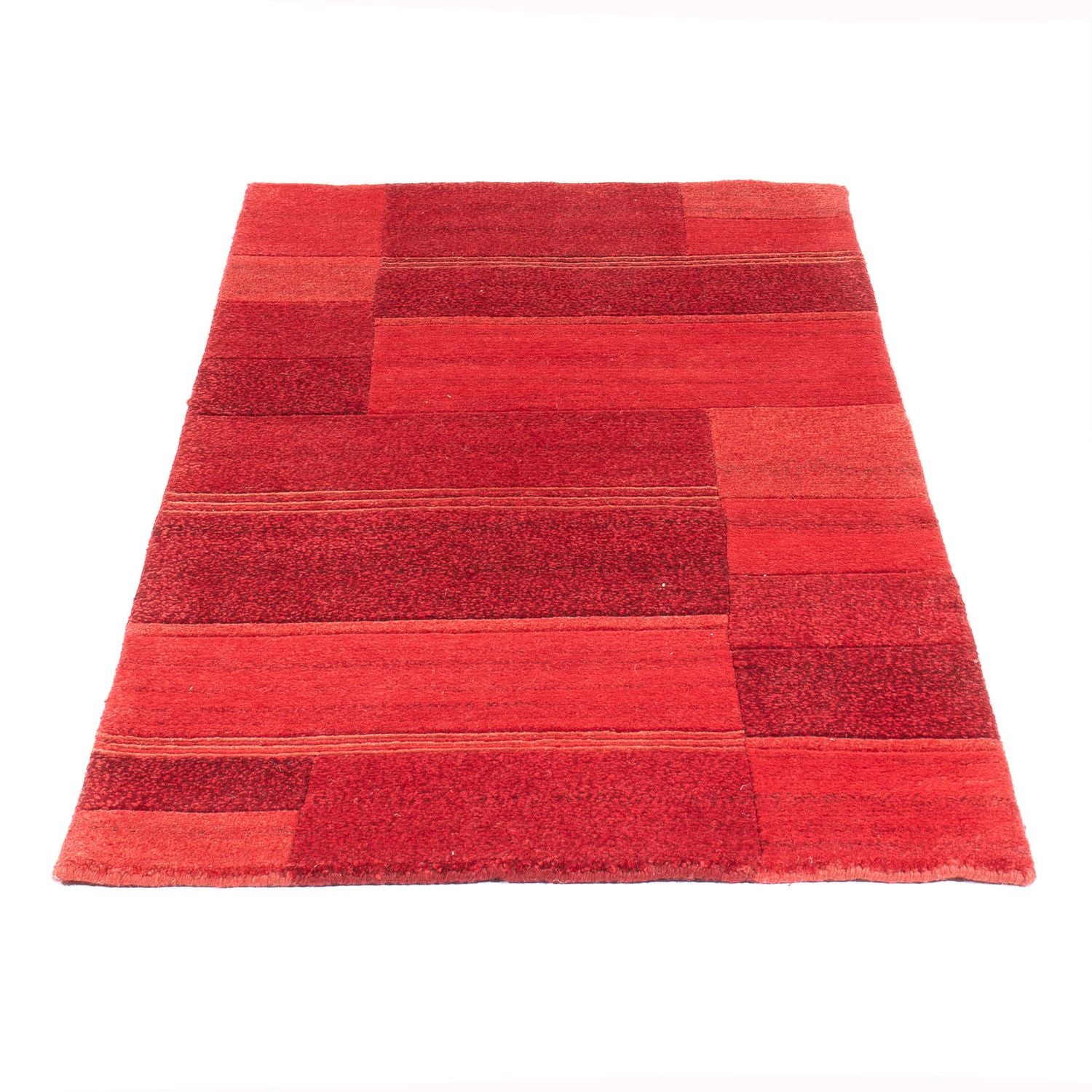 Nepal Teppich - 140 x 72 cm - rot