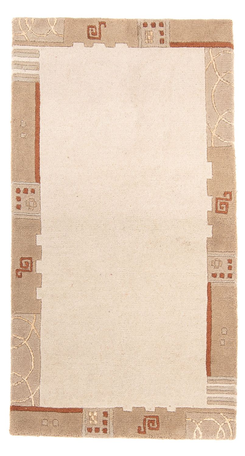 Nepal Teppich - 150 x 80 cm - natur
