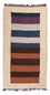 Nepal Teppich - 140 x 70 cm - mehrfarbig
