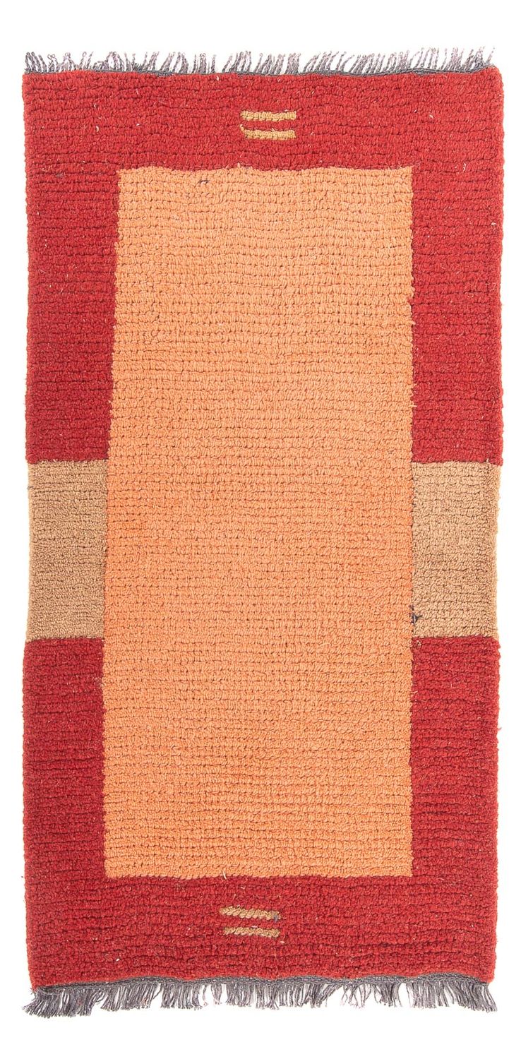 Nepal Teppich - 140 x 70 cm - orange