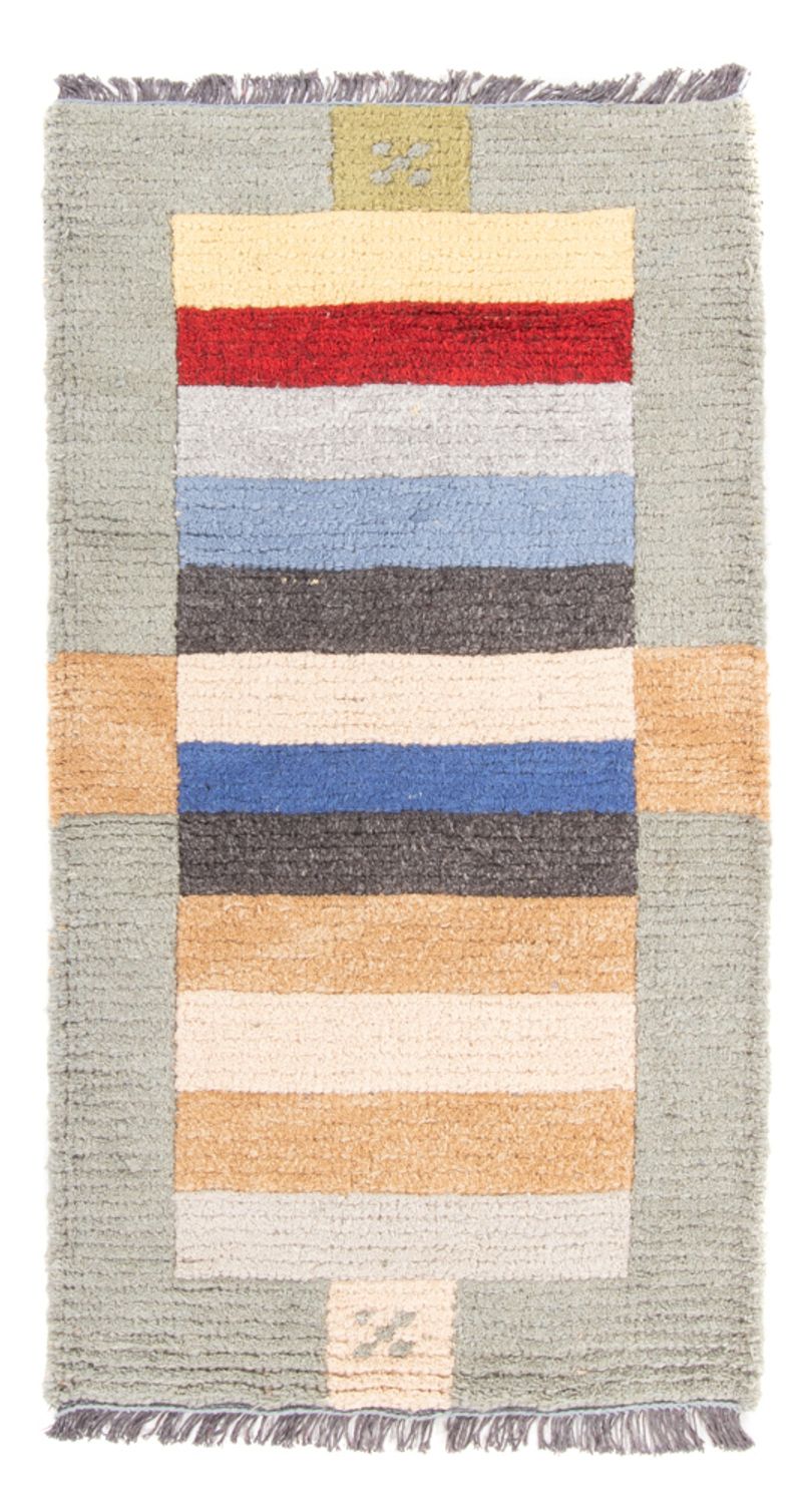 Nepal Teppich - 140 x 70 cm - mehrfarbig