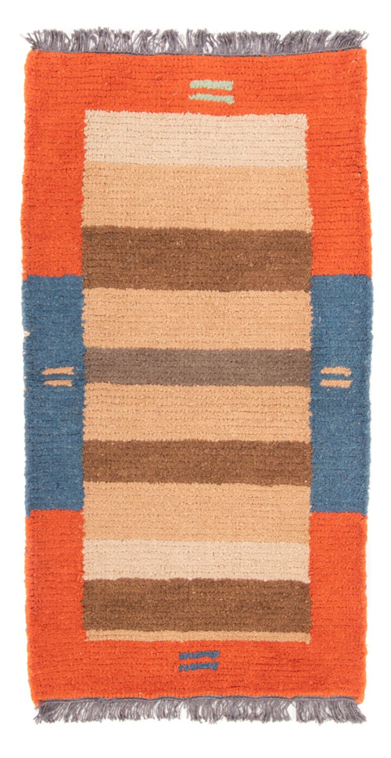 Nepal Teppich - 140 x 70 cm - mehrfarbig