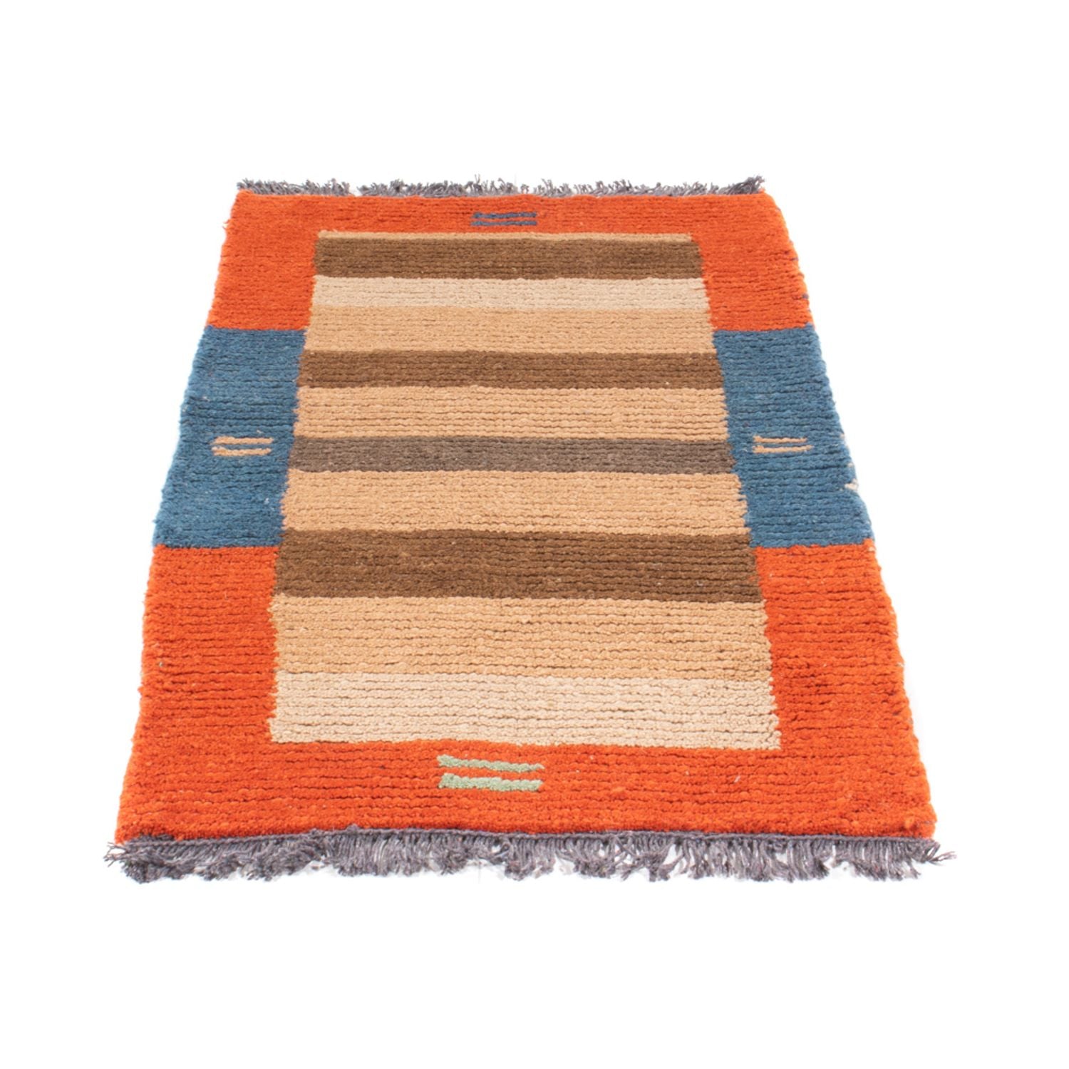 Nepal Teppich - 140 x 70 cm - mehrfarbig