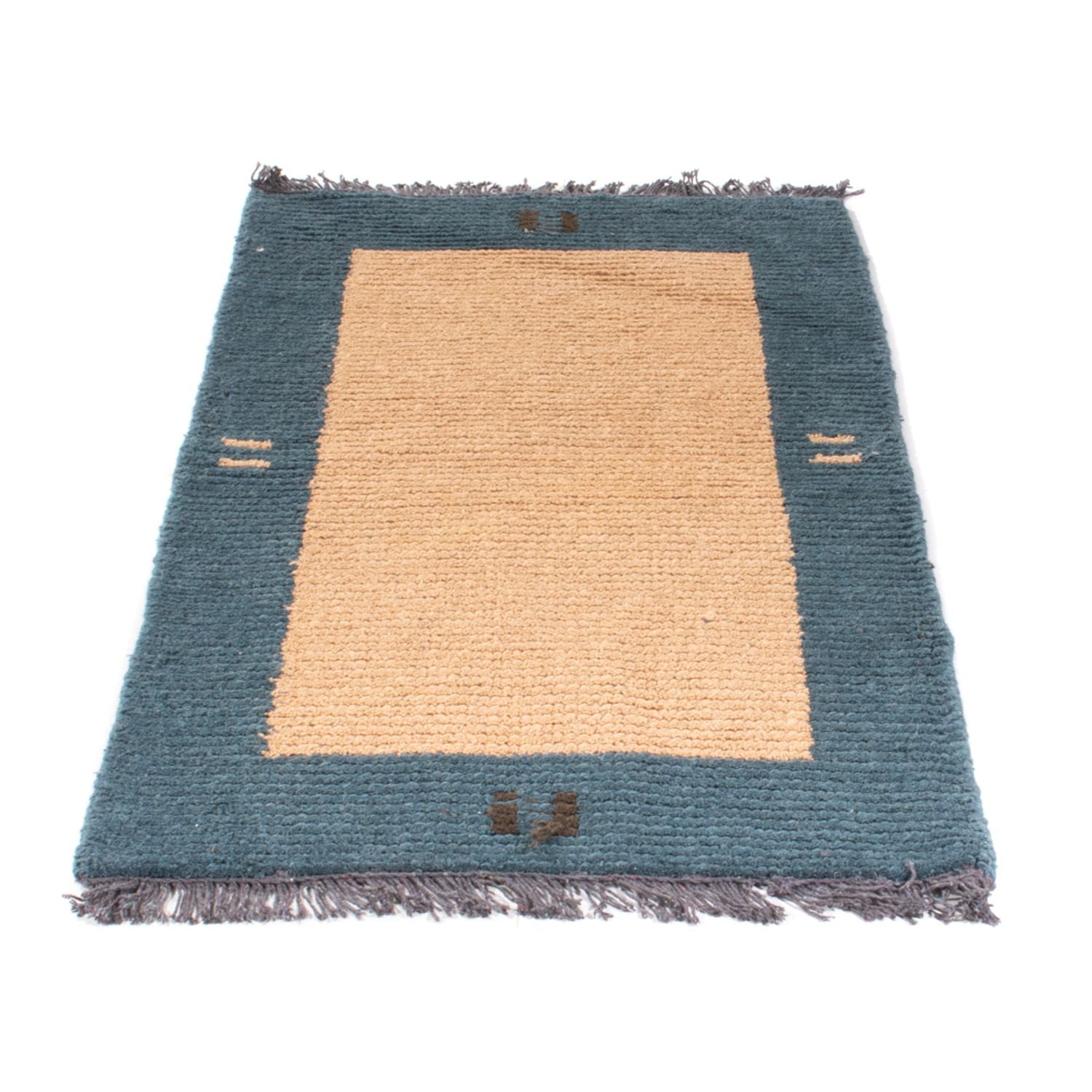 Nepal Teppich - 140 x 70 cm - beige
