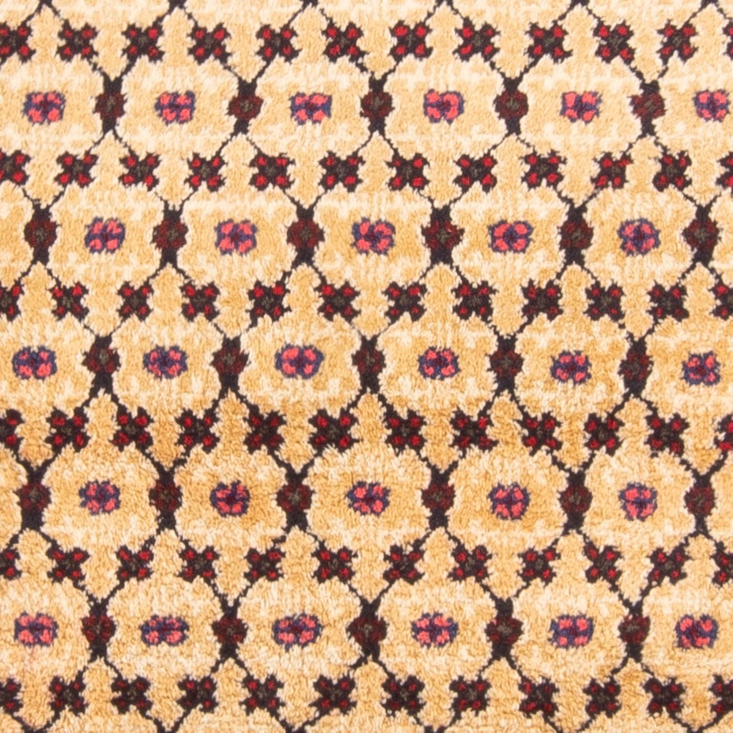 Perserteppich - Nomadic quadratisch  - 147 x 131 cm - beige