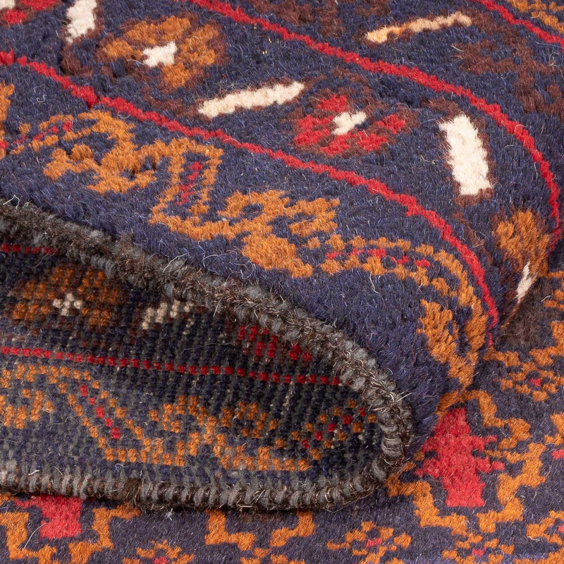 Belutsch Teppich - 131 x 72 cm - mehrfarbig