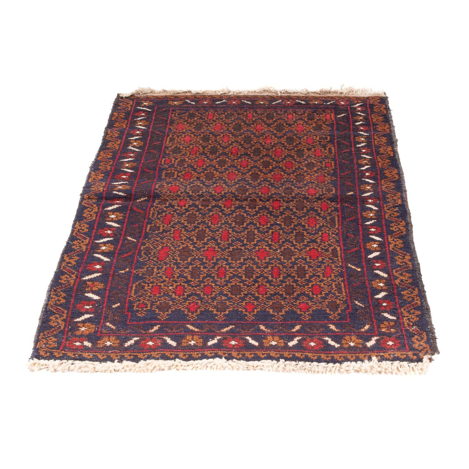 Belutsch Teppich - 131 x 72 cm - mehrfarbig