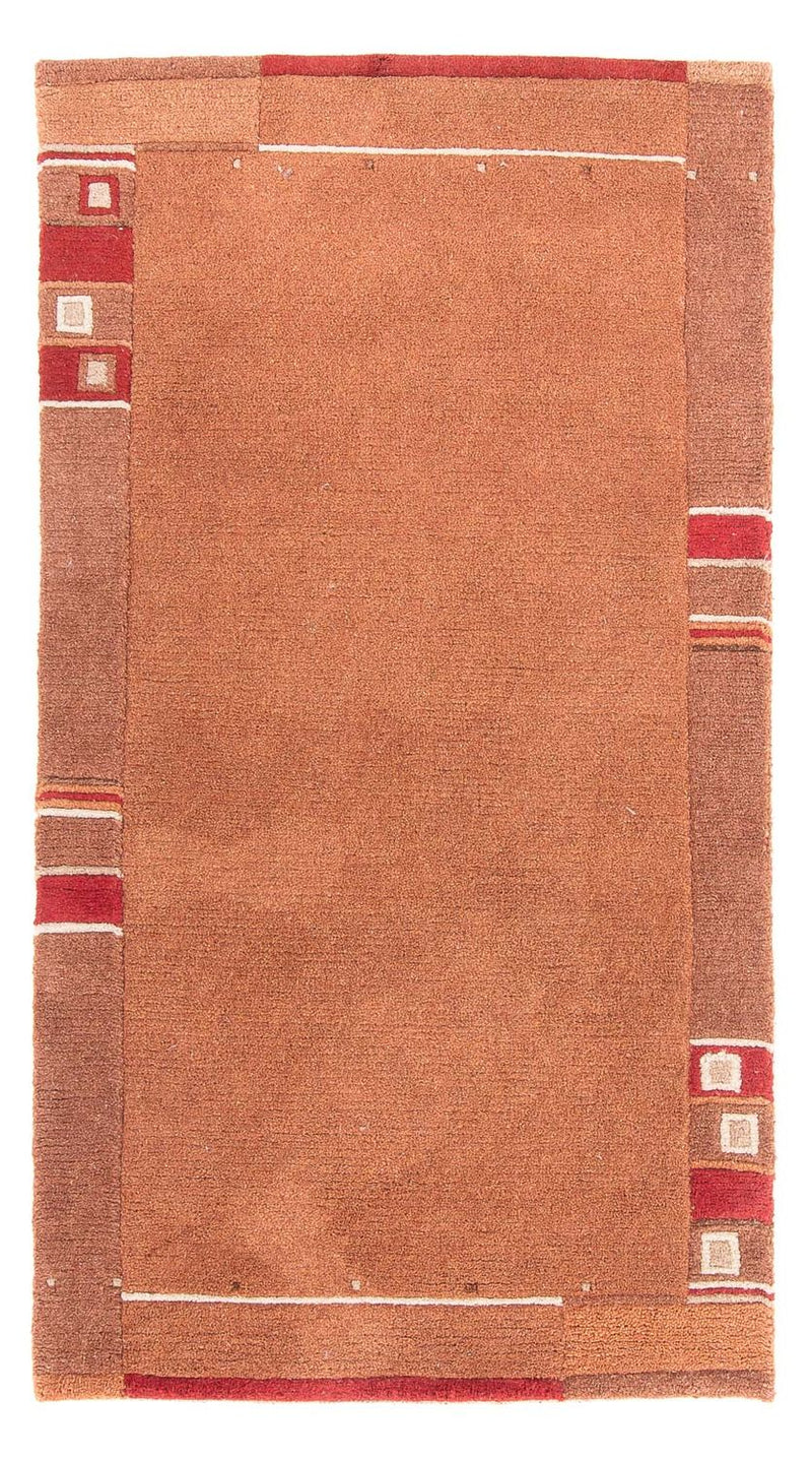 Nepal Teppich - 165 x 90 cm - lachs