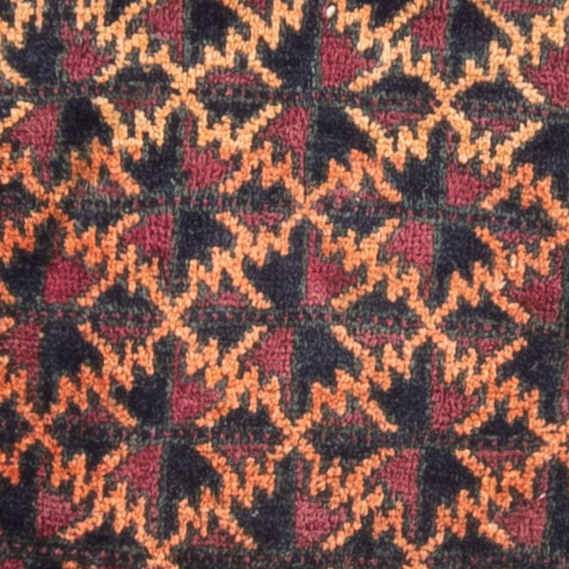 Belutsch Teppich quadratisch  - 70 x 60 cm - mehrfarbig