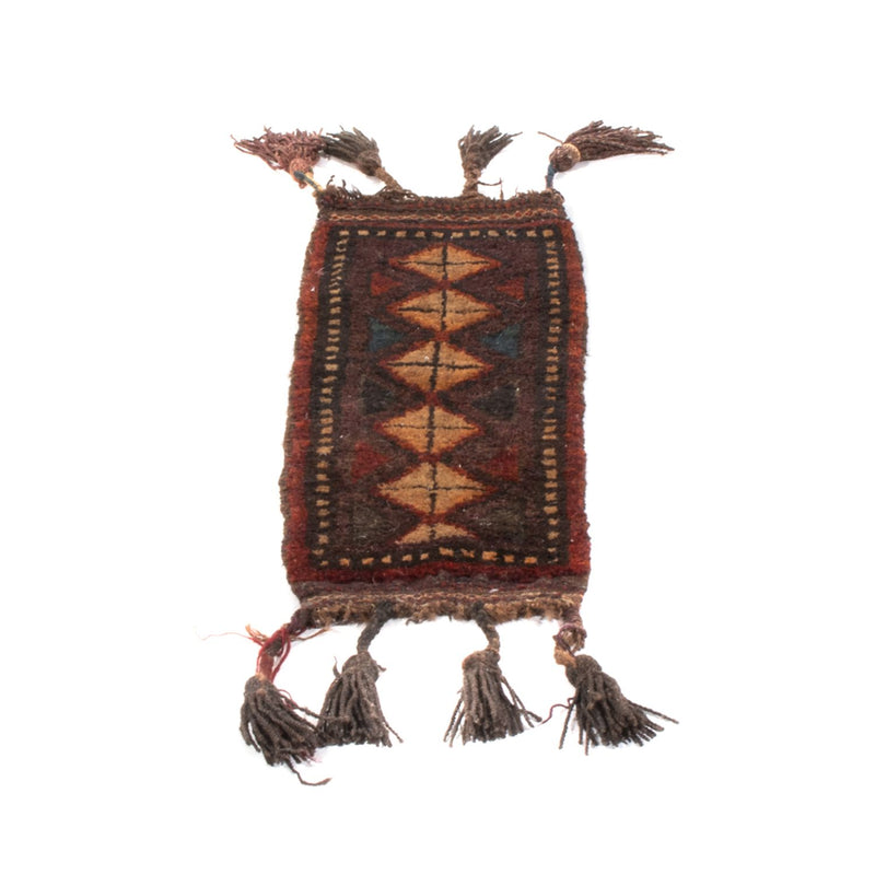 Belutsch Teppich - 68 x 24 cm - braun