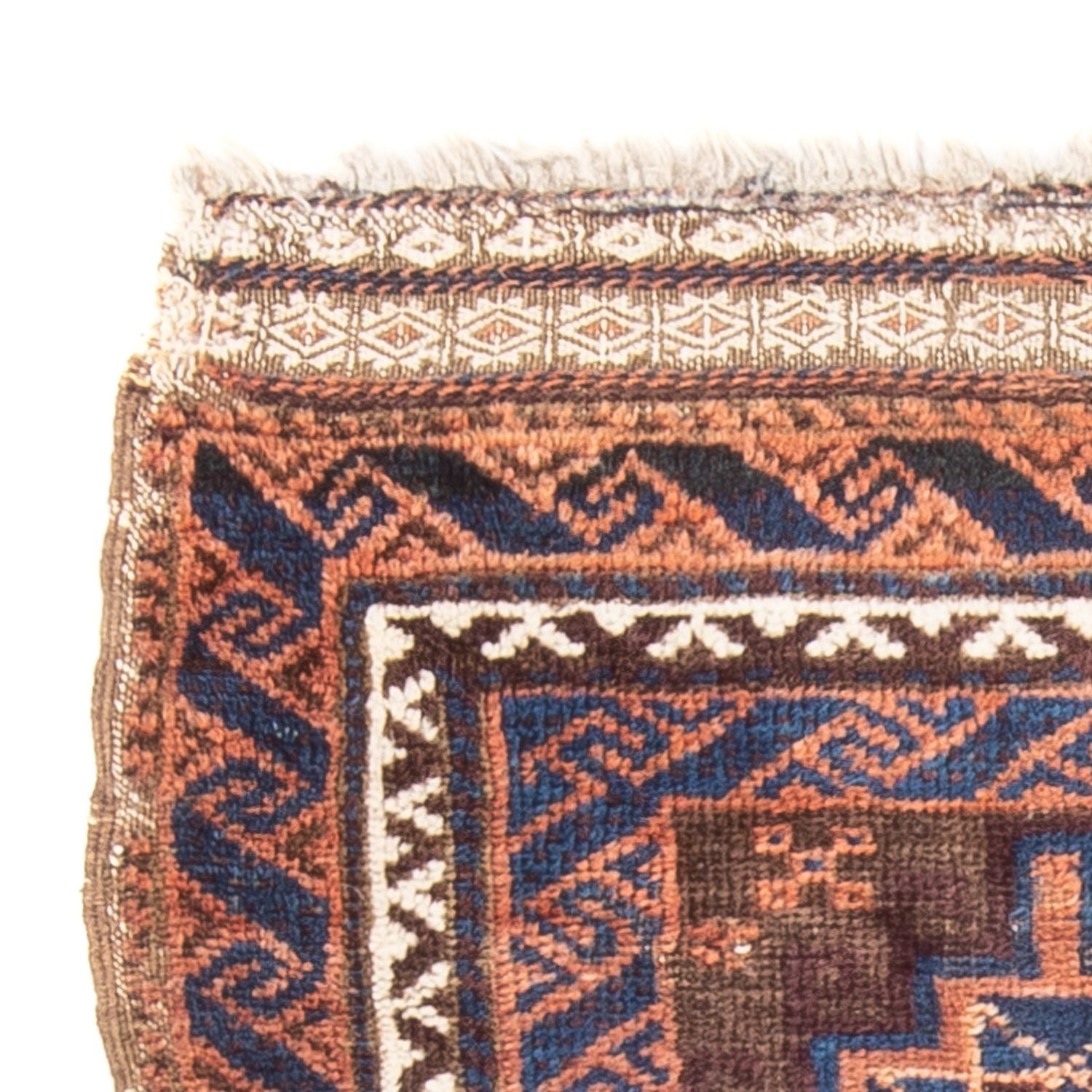 Belutsch Teppich - 103 x 58 cm - braun